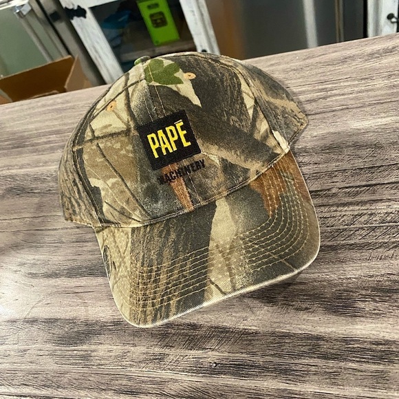 Camouflage Pape Machinery Hat - Picture 1 of 3